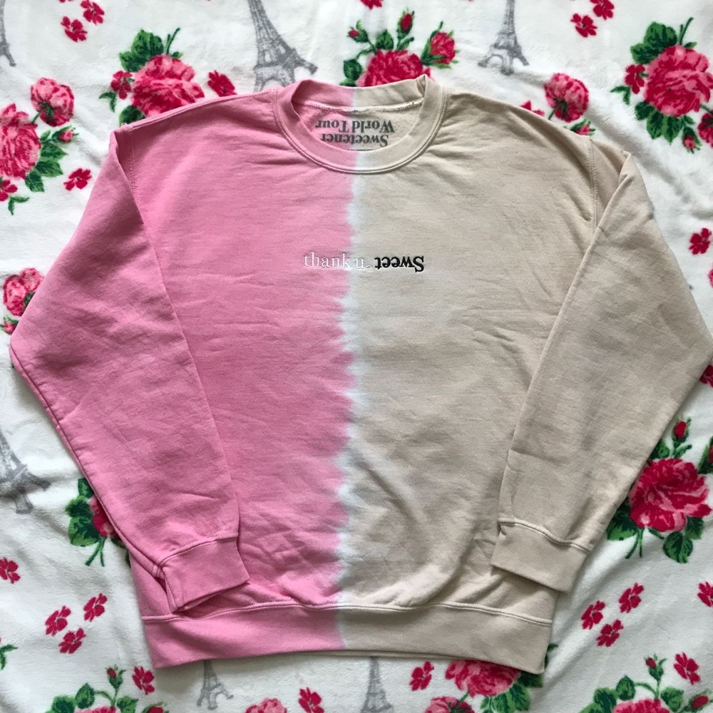 ❗️SOLD❗️Ariana Grande “thank u, Sweet” Sweatshirt
